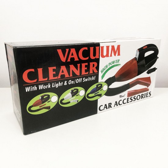 Пилосос для автомобіля Car vacuum cleaner від прикурювача 12В портативний компактний