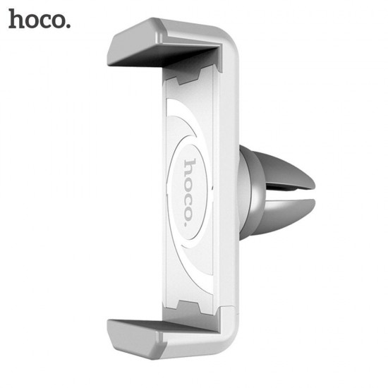 Тримач для телефону Hoco CPH01 Mobile Holder for car outlet магнітний білого кольору