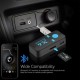 Бездротовий адаптер Bluetooth FM модулятор аудіо ресівер BT-X6