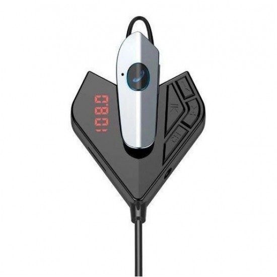 Трансмітер авто модулятор FM V11 BT на Bluetooth гарнітура