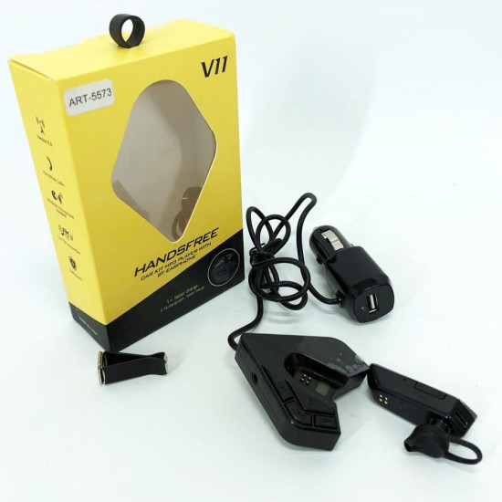 Трансмітер авто модулятор FM V11 BT на Bluetooth гарнітура