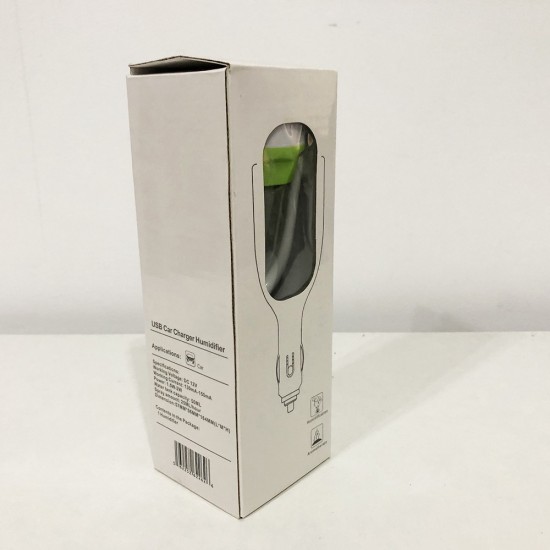 Зволожувач повітря в машину Air Purifier BA-3 12В від прикурювача зелений