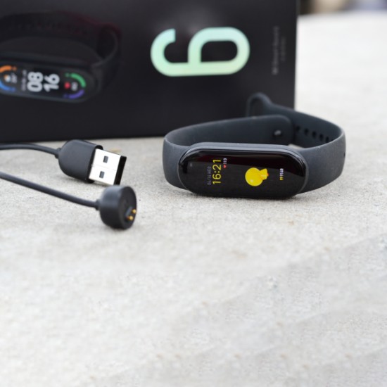Фітнес браслет FitPro Smart Band M6 (смарт годинник, пульсоксиметр, пульс). чорний Pro Opt
