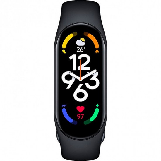 Фітнес браслет FitPro Smart Band M7 (смарт часи, пульсоксиметр, пульс). чорний Pro Opt