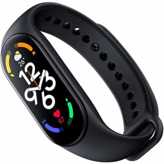 Фітнес браслет FitPro Smart Band M7 (смарт часи, пульсоксиметр, пульс). чорний Pro Opt