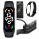 Фітнес браслет FitPro Smart Band M7 (смарт часи, пульсоксиметр, пульс). чорний Pro Opt