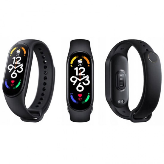 Фітнес браслет FitPro Smart Band M7 (смарт часи, пульсоксиметр, пульс). чорний Pro Opt