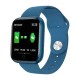 Smart Watch T80S, два браслети, температура тіла, тиск, оксиметр. синій Pro Opt