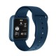 Smart Watch T80S, два браслети, температура тіла, тиск, оксиметр. синій Pro Opt