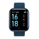 Smart Watch T80S, два браслети, температура тіла, тиск, оксиметр. синій Pro Opt