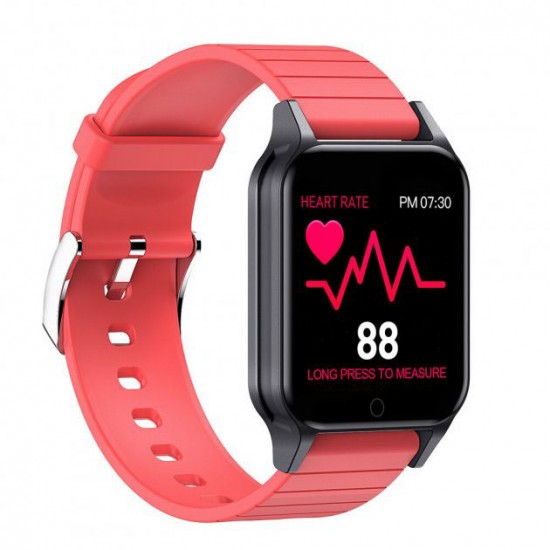 Смарт годинник Smart Watch T96 стильний із захистом від вологи та пилу з вимірюванням температура тіла. червоний Pro Opt