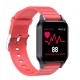 Смарт годинник Smart Watch T96 стильний із захистом від вологи та пилу з вимірюванням температура тіла. червоний Pro Opt