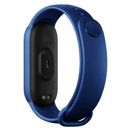 Фітнес браслет Smart Watch M5 Band Classic Black смарт годинник-трекер. синій Pro Opt