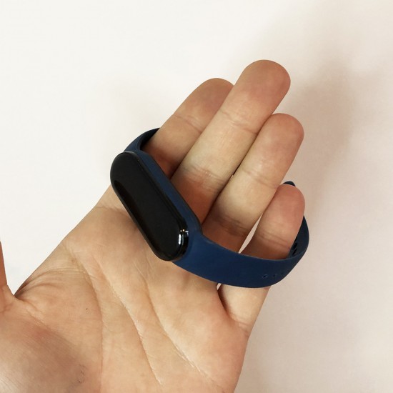 Фітнес браслет Smart Watch M5 Band Classic Black смарт годинник-трекер. синій Pro Opt