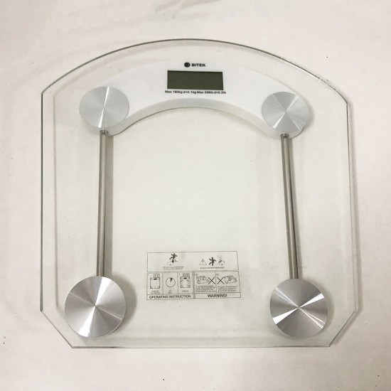 Ваги підлогові MATARIX MX 451B 180 кг електронні побутові на батарейці