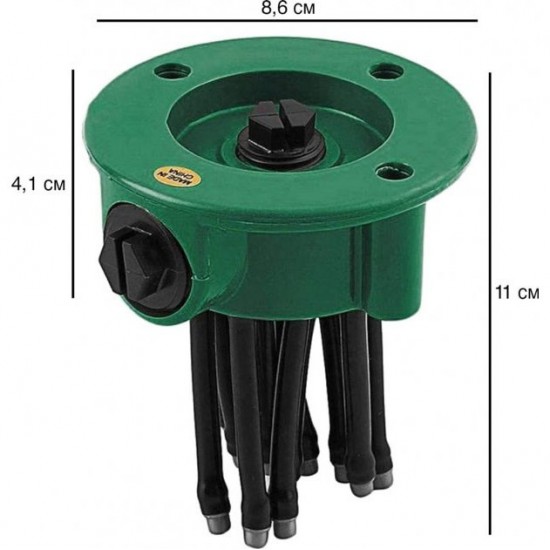 Система зрошення для газону 360 Multifunctional Water Sprinklers поливальний пістолет