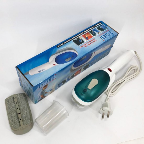 Відпарювач TOBI Travel Steamer праска для одягу ручний пароочисник щітка