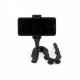 Гнучкий тримач для телефону Cute Worm Lazy Holder із присосками чорний Pro Opt