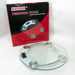 Ваги для підлоги MATARIX MX-451A 180 кг кругла форма електронні