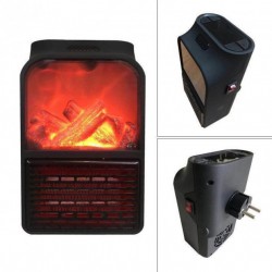 Економічний обігрівач Flame Heater потужність 900 Вт термостат захист регулювання тепла дистанційне керування,
