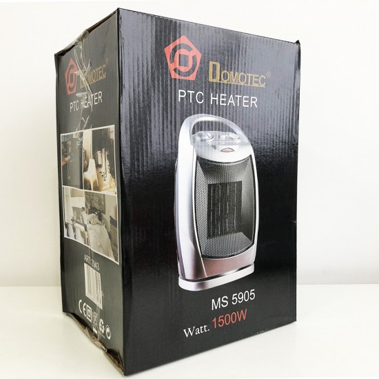 Обігрівач DOMOTEC MS-5905 Ceramic електричний дуйчик електричний побутовий