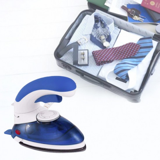Ручний відпарювач Mini Steam Iron HT-558B компактний синій PT