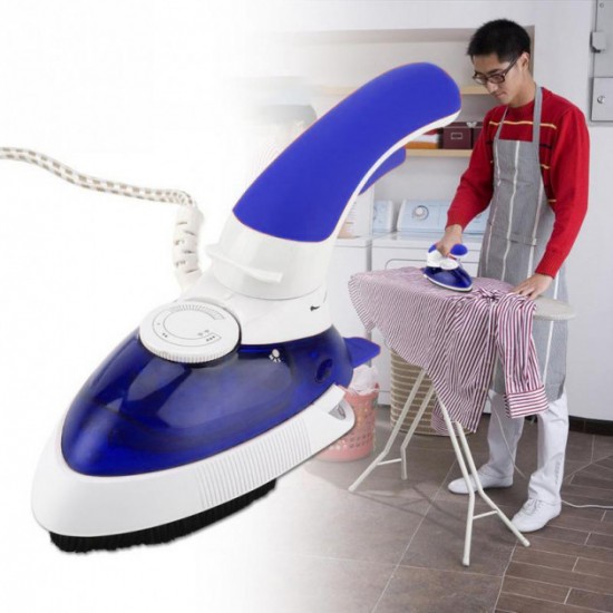 Ручний відпарювач Mini Steam Iron HT-558B компактний синій PT