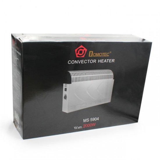Конвектор обігрівач Domotec MS-5904 з авто терморегулятором до 2000 Вт.