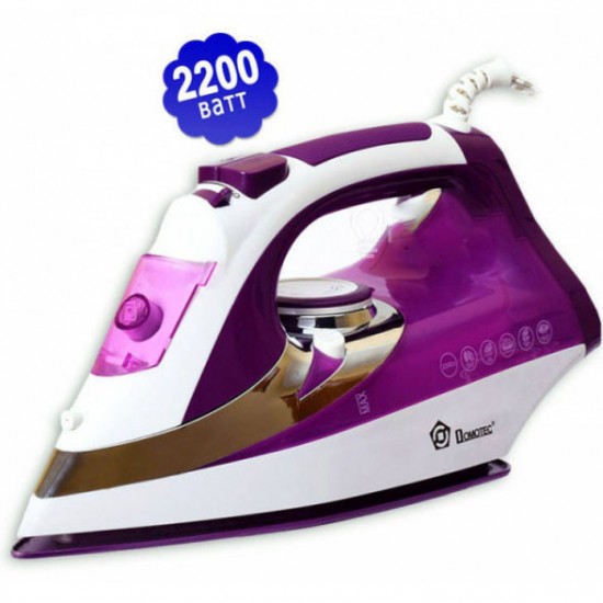 Праска Domotec MS 2201 потужність 2800W кераміка фіолетова Pro Opt