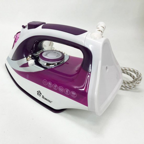 Праска Domotec MS 2201 потужність 2800W кераміка фіолетова Pro Opt