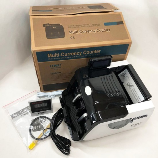 Машина для підрахунку грошей лічильник Bill Counter GR-6200 з детектором UV Pro Opt