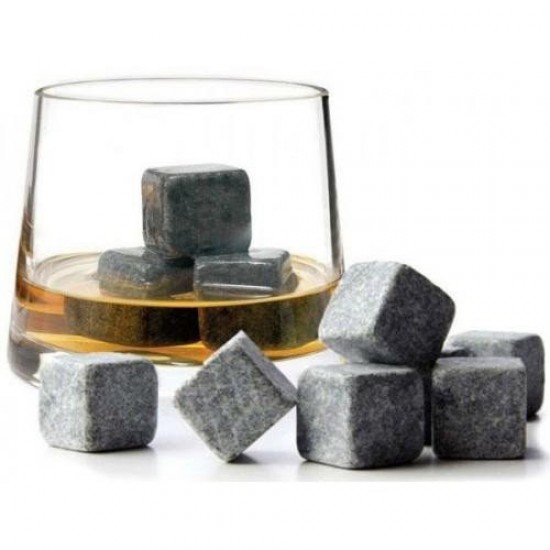 Ексклюзивне каміння для віскі зі стеатиту Whiskey Stones (9шт)