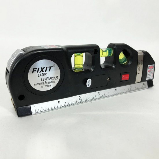 Високоточний лазерний рівень Laser Level Pro 3 з рулеткою 2 в 1