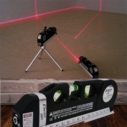 Високоточний лазерний рівень Laser Level Pro 3 з рулеткою 2 в 1