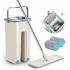 Швабра - ледар з відром в комплекті 2 в 1 Hand Free Cleaning Mop YT-200 ємність 5 л авто віджим білий