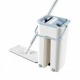 Швабра - ледар з відром в комплекті 2 в 1 Hand Free Cleaning Mop YT-200 ємність 5 л авто віджим білий