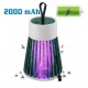 Знищувач комарів тарганів мух Electronic shock Mosquito killing lamp комах НА АКУМУЛЯТОРІ туристичний