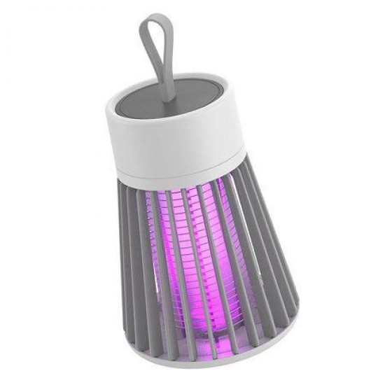 Знищувач комарів тарганів мух Electronic shock Mosquito killing lamp комах НА АКУМУЛЯТОРІ туристичний