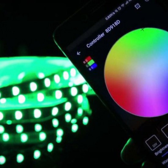 Світлодіодна стрічка SMD 5050 RGB LED 2 м IP65 блок живлення USB 2м LED стрічка 5050
