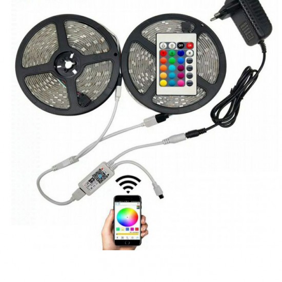 Світлодіодна стрічка SMD 5050 RGB LED 2 м IP65 блок живлення USB 2м LED стрічка 5050