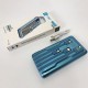 Портативний зарядний пристрій на 10000mAh, Power Bank на сонячній батареї, заряджання. синій Pro Opt