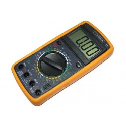 Цифровий мультиметр Digital DT9207A вимірювач амперметр цифровий тестер напруги з екраном Pro Opt