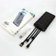 Портативний зарядний пристрій Power Bank на 10000mAh на сонячній батареї (чорний) Pro Opt