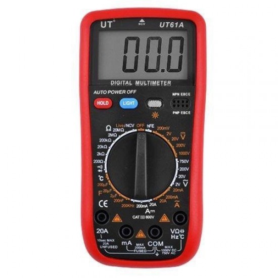 Мультиметр Digital UT61A професійний цифровий вольтметр електронний