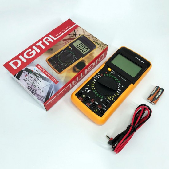 Мультиметр тестер Digital Multimeter DT9205A 43 продзвон зі звуком Pro Opt