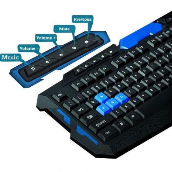 Клавіатура з мишкою HK-8100 Pro Opt