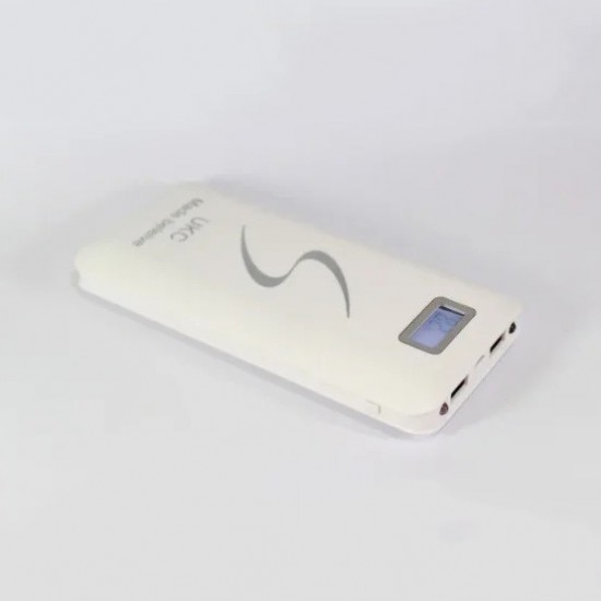 Портативне мобільне заряджання Power Bank 30000/9600mAh UKC, Умб зарядне power bank. білий Pro Opt