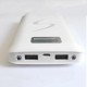 Портативне мобільне заряджання Power Bank 30000/9600mAh UKC, Умб зарядне power bank. білий Pro Opt