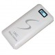 Портативне мобільне заряджання Power Bank 30000/9600mAh UKC, Умб зарядне power bank. білий Pro Opt