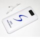 Портативне мобільне заряджання Power Bank 30000/9600mAh UKC, Умб зарядне power bank. білий Pro Opt